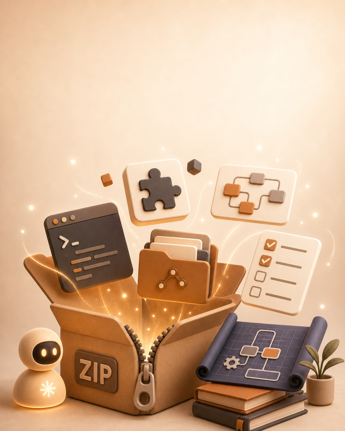 ภาพประกอบชุดดาวน์โหลด LOMA-AGENT สำหรับเรียน Plugins และ Template