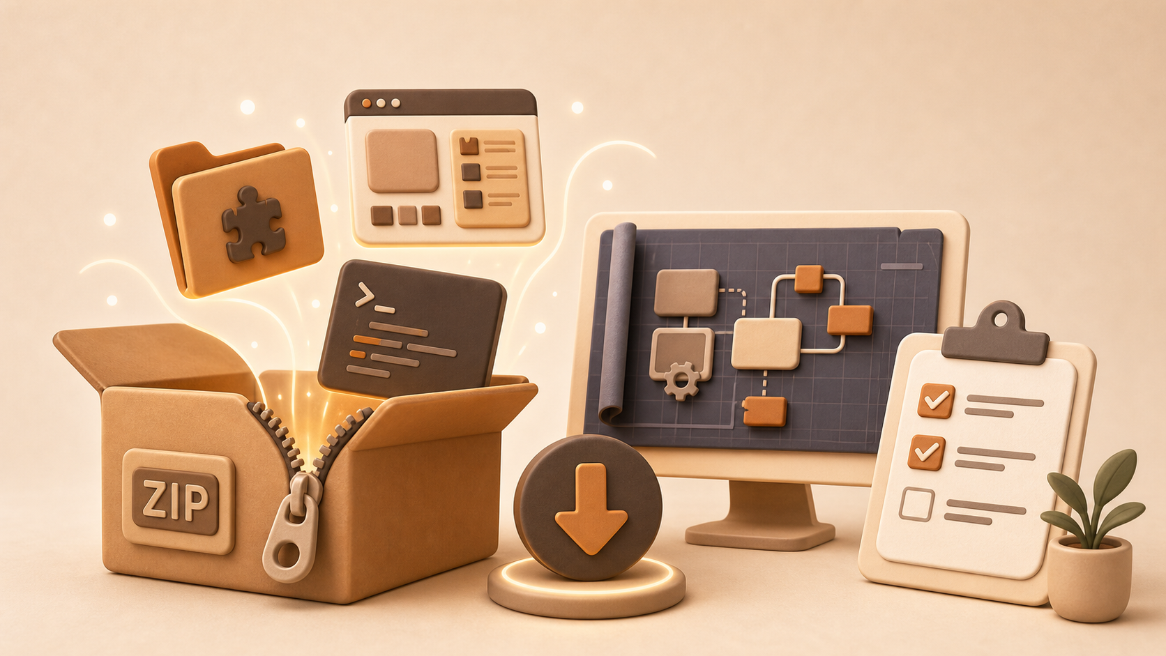 ภาพประกอบชุดไฟล์ LOMA-AGENT.zip สำหรับ Plugins และ Template